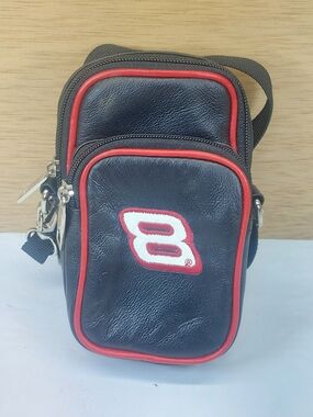 NASCAR #8 Dale Earnhardt Jr Wilson's Leather Hook & Loop Pouch Case Carrier